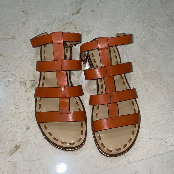 Michael Kors Orange Espadrilles Sandals - Picture 1 of 4